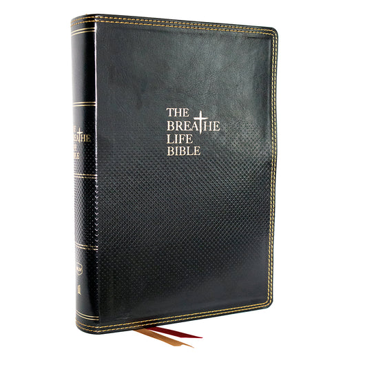 The Breathe Life Bible (Black Leather Soft)